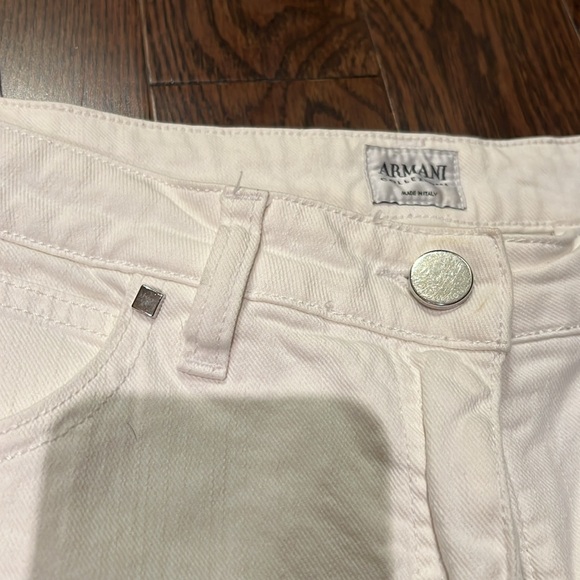 Armani white jean size 10 - Picture 3 of 5